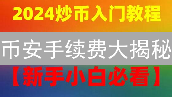币安手续费大揭秘：如何省钱？交易成本深度解析！