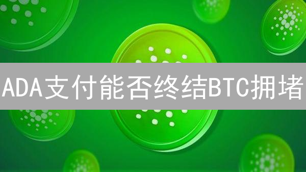 ADA支付能否终结BTC拥堵？卡尔达诺交易速度大揭秘！