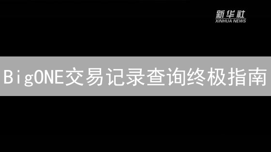 BigONE交易记录查询终极指南：快速掌握，安全无忧！