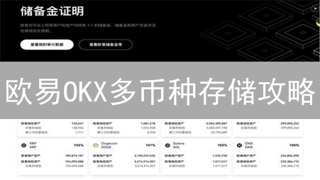 欧易OKX多币种存储攻略：新手必看！安全便捷管理加密资产